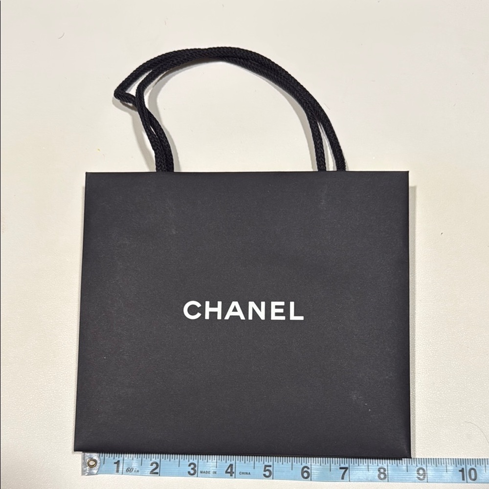 CHANEL Black Shopping Bag